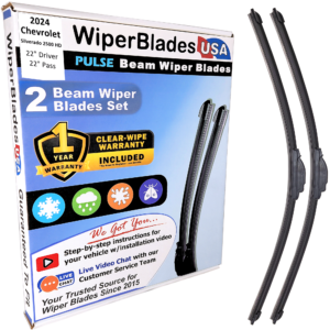 2024 Chevrolet Silverado 2500 HD Wiper Blades w/1yr Warranty (Set of 2) Wipers