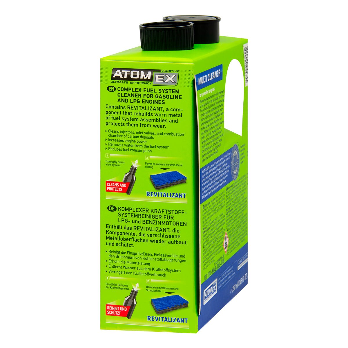 XADO Fuel System Multi Cleaner - Gasoline Additive - Automotive Gas Injector and Valve Treatment - Image 3