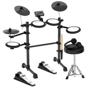 NNEDPE TDX-16 Electronic Drum Kit with Pedals