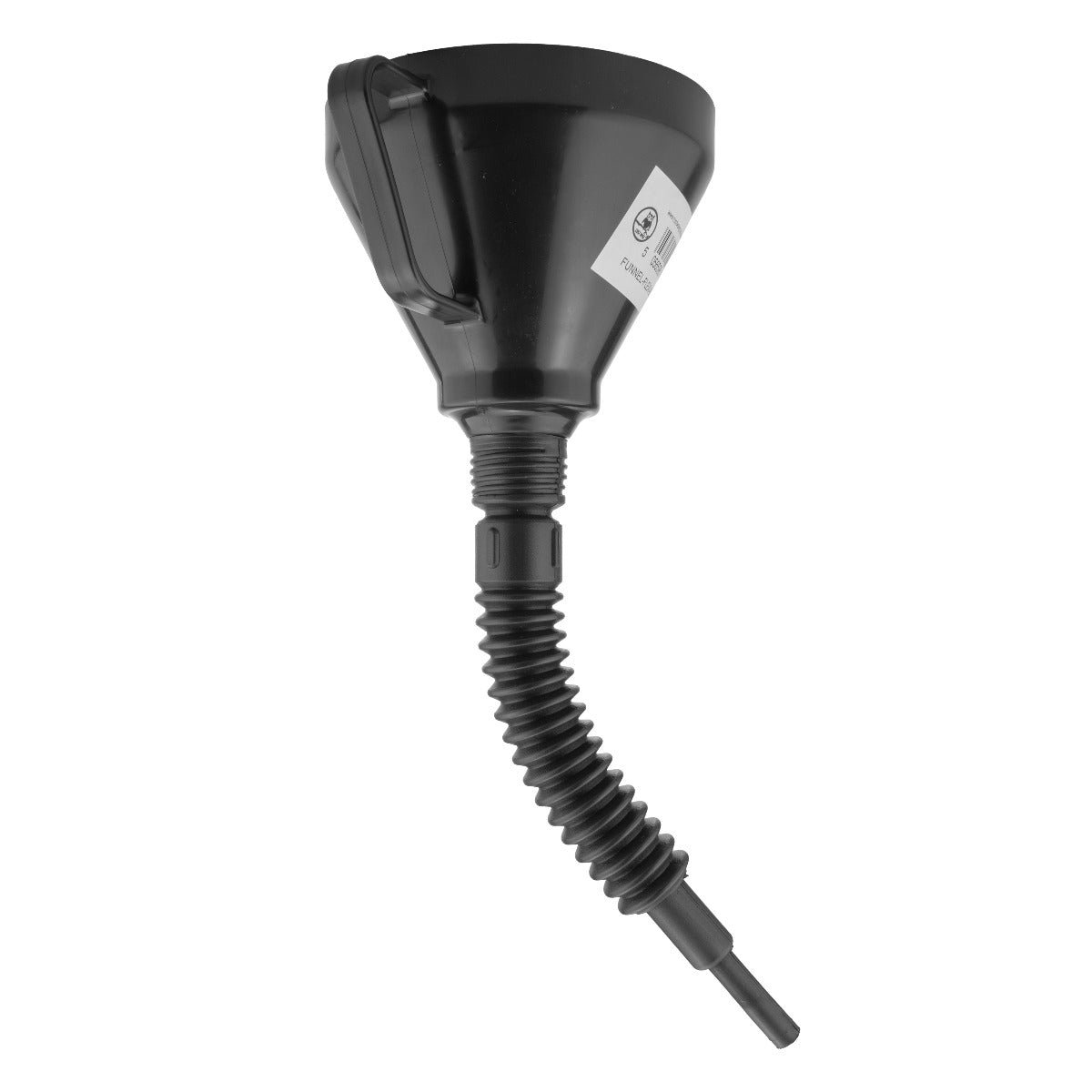 Car Fuel Funnel Flexi Black DIY Workshop Accessory Vehicle Fluid Funnel - Image 2