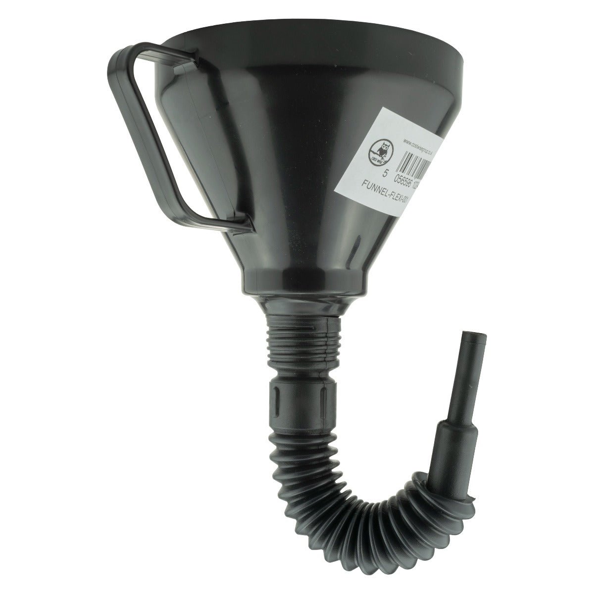 Car Fuel Funnel Flexi Black DIY Workshop Accessory Vehicle Fluid Funnel - Image 3